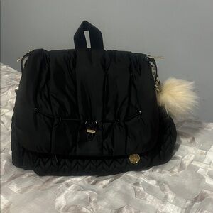 HAPP Chic Black Quilted Women's BABYBAG